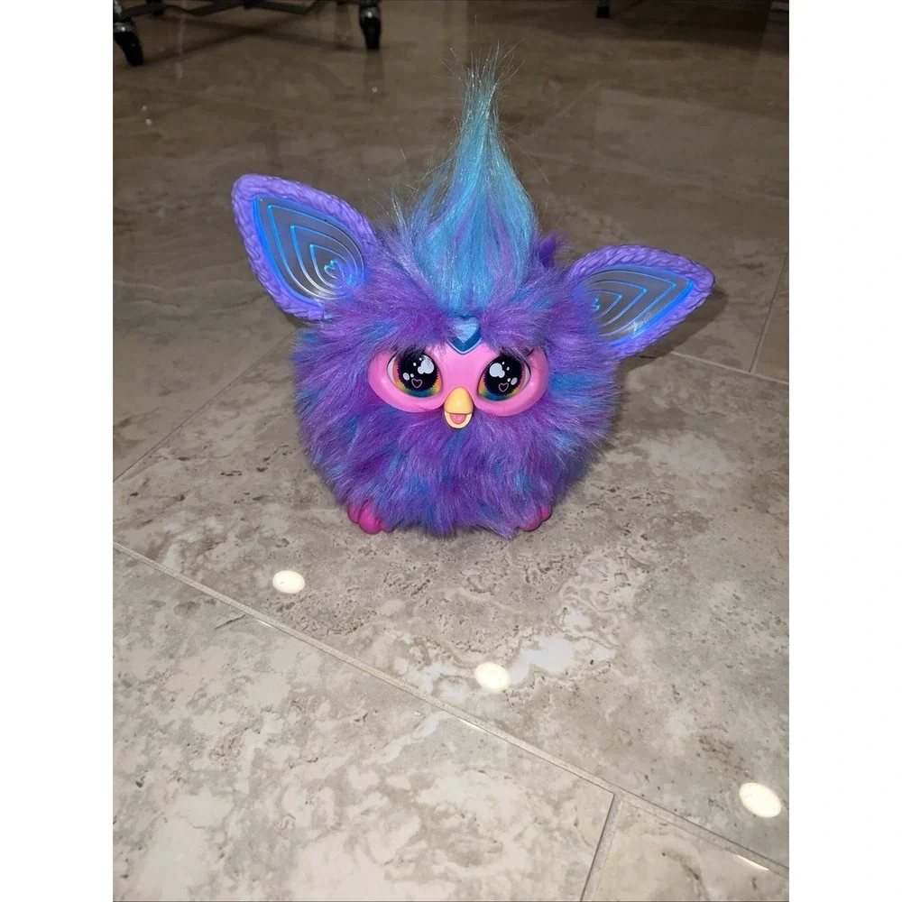 Furby Blue Purple Talking Plush‎ Interactive Electronic Toy 2023 Hasbro